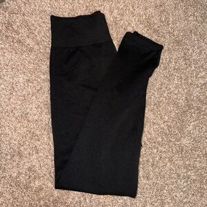Black pink brand leggings